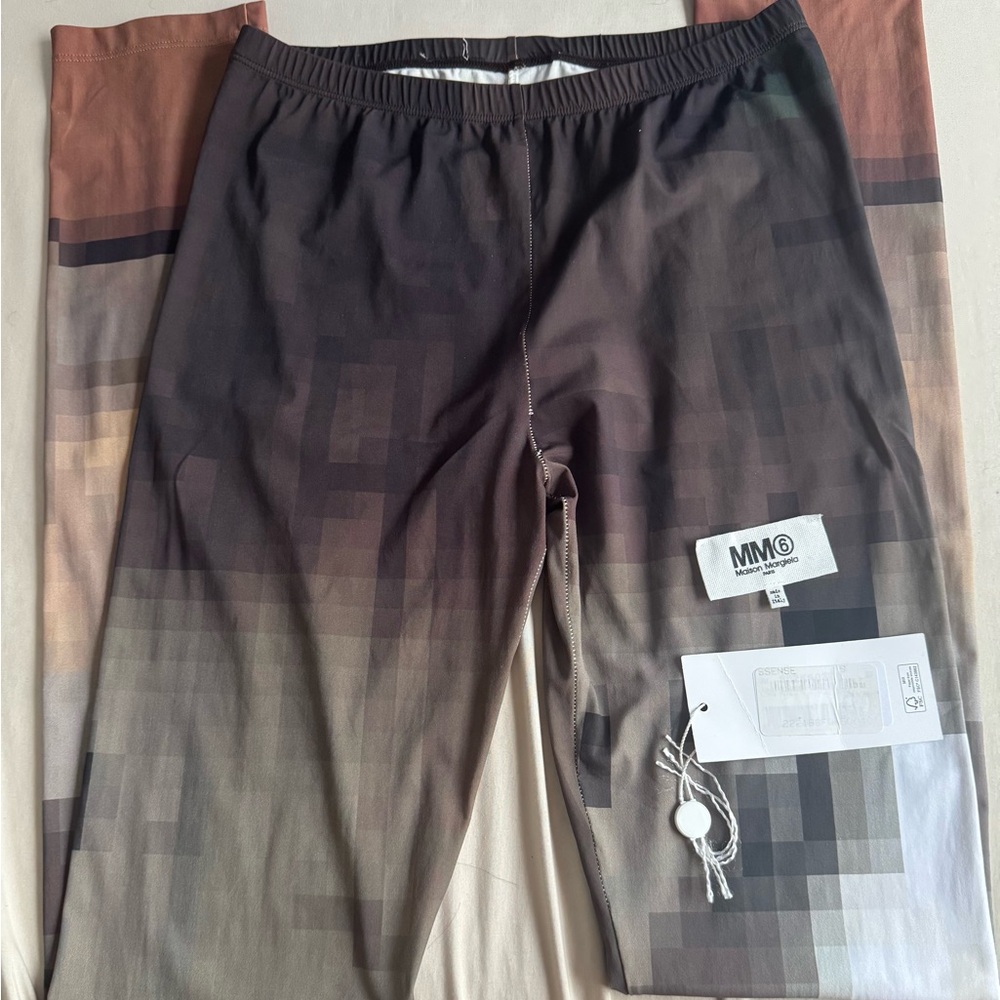 MM6 Maison Martin Margiela Pixelated Leggings